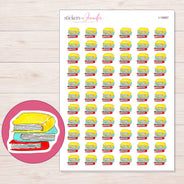 I-16987 planner sticker sheet with enlarged sticker detail