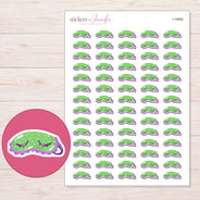 I-16992 planner sticker sheet with enlarged sticker detail