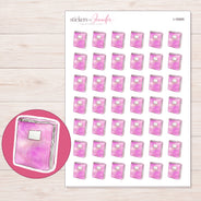 I-16995 planner sticker sheet with enlarged sticker detail