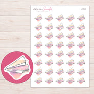 I-17037 planner sticker sheet with enlarged sticker detail