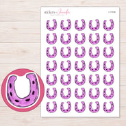 I-17038 planner sticker sheet with enlarged sticker detail