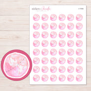 I-17058 planner sticker sheet with enlarged sticker detail