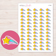I-17066 planner sticker sheet with enlarged sticker detail