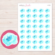 I-17070 planner sticker sheet with enlarged sticker detail