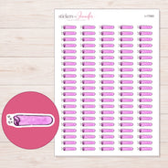 I-17083 planner sticker sheet with enlarged sticker detail