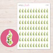 I-17097 planner sticker sheet with enlarged sticker detail