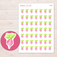 I-17099 planner sticker sheet with enlarged sticker detail