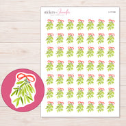I-17109 planner sticker sheet with enlarged sticker detail