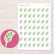 I-17118 planner sticker sheet with enlarged sticker detail