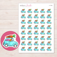 I-17139 planner sticker sheet with enlarged sticker detail