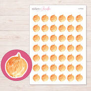 I-17141 planner sticker sheet with enlarged sticker detail