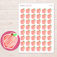 I-17143 planner sticker sheet with enlarged sticker detail