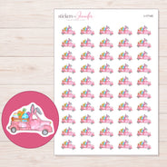 I-17145 planner sticker sheet with enlarged sticker detail