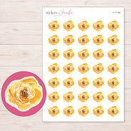 I-17148 planner sticker sheet with enlarged sticker detail