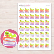 I-17150 planner sticker sheet with enlarged sticker detail
