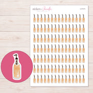 I-17171 planner sticker sheet with enlarged sticker detail
