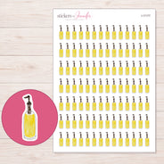 I-17177 planner sticker sheet with enlarged sticker detail