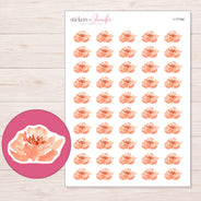I-17184 planner sticker sheet with enlarged sticker detail