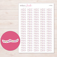 I-17212 planner sticker sheet with enlarged sticker detail