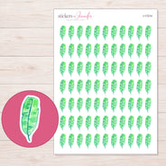 I-17214 planner sticker sheet with enlarged sticker detail