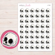 I-17265 planner sticker sheet with enlarged sticker detail