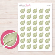 I-17280 planner sticker sheet with enlarged sticker detail