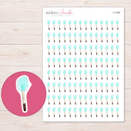 I-17285 planner sticker sheet with enlarged sticker detail