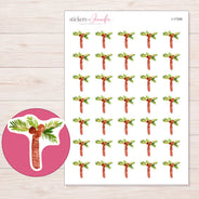I-17306 planner sticker sheet with enlarged sticker detail