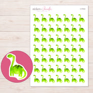 I-17312 planner sticker sheet with enlarged sticker detail