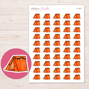 I-17313 planner sticker sheet with enlarged sticker detail