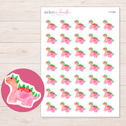 I-17324 planner sticker sheet with enlarged sticker detail