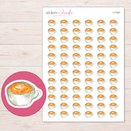 I-17327 planner sticker sheet with enlarged sticker detail