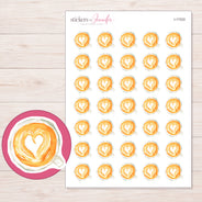 I-17333 planner sticker sheet with enlarged sticker detail