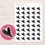 I-17338 planner sticker sheet with enlarged sticker detail