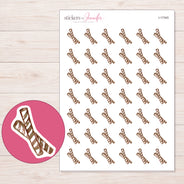 I-17345 planner sticker sheet with enlarged sticker detail