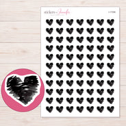 I-17356 planner sticker sheet with enlarged sticker detail