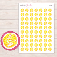 I-17363 planner sticker sheet with enlarged sticker detail
