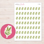 I-17364 planner sticker sheet with enlarged sticker detail
