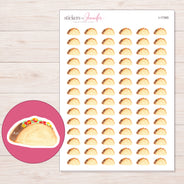 I-17365 planner sticker sheet with enlarged sticker detail