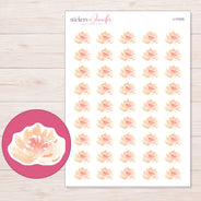 I-17370 planner sticker sheet with enlarged sticker detail