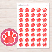 I-17384 planner sticker sheet with enlarged sticker detail