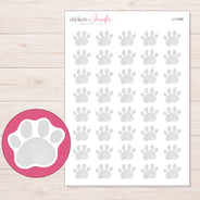 I-17408 planner sticker sheet with enlarged sticker detail