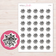 I-17421 planner sticker sheet with enlarged sticker detail