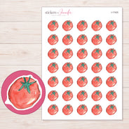 I-17425 planner sticker sheet with enlarged sticker detail