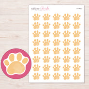 I-17426 planner sticker sheet with enlarged sticker detail
