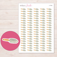 I-17443 planner sticker sheet with enlarged sticker detail