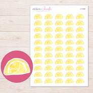 I-17459 planner sticker sheet with enlarged sticker detail