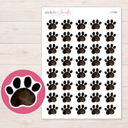 I-17462 planner sticker sheet with enlarged sticker detail