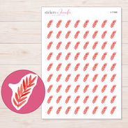 I-17466 planner sticker sheet with enlarged sticker detail