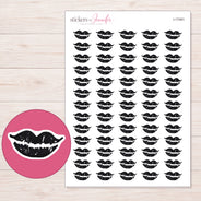 I-17491 planner sticker sheet with enlarged sticker detail